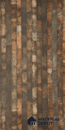 Wooden Look RT 1650 Rustica 8 ft x 4 ft Texture Finish Decorative Laminate - 1.25 mm | Suitable for TV Unit, Wardrobe, Kitchen Cabinets
