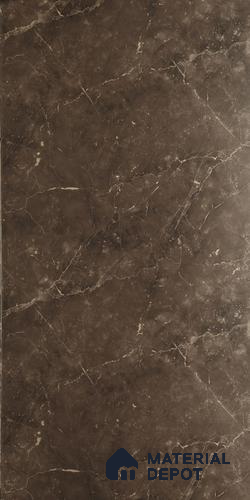 Brown Marble Look SM 451 8 ft x 4 ft Super Matte Finish Decorative Laminate - 1 mm | Suitable for TV Unit, Wardrobe, Kitchen Cabinets