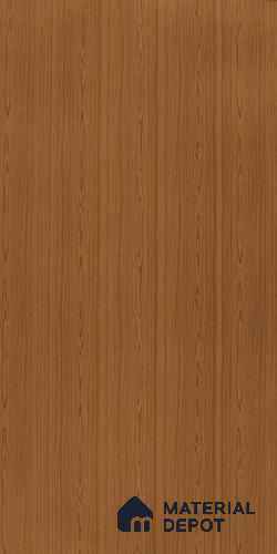 Wooden Look 10091 Nova Teak 8 ft x 4 ft Woodgrain Suede Finish Decorative Laminate - 1 mm | Suitable for TV Unit, Wardrobe, Kitchen Cabinets
