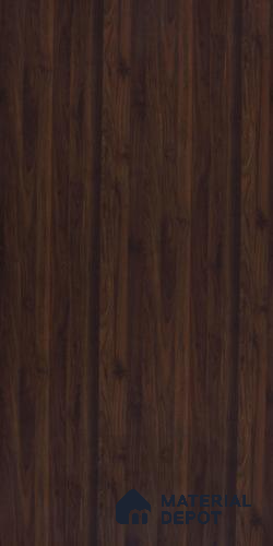 Wooden Look 10477 SF Borneo Walnut 8 ft x 4 ft Suede Finish Decorative Laminate - 0.8 mm | Suitable for TV Unit, Wardrobe, Kitchen Cabinets