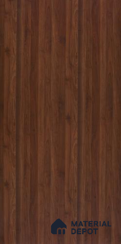 Wooden Look 10478 SF Precott Walnut 8 ft x 4 ft Suede Finish Decorative Laminate - 0.8 mm | Suitable for TV Unit, Wardrobe, Kitchen Cabinets