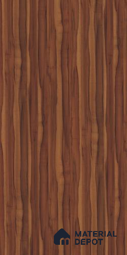 Wooden Look 10592 HGL Orchard Delight 8 ft x 4 ft Walnut High Gloss Finish Decorative Laminate - 1 mm | Matching Rehau Edgeband Code 207P | Suitable for TV Unit, Wardrobe, Kitchen Cabinets