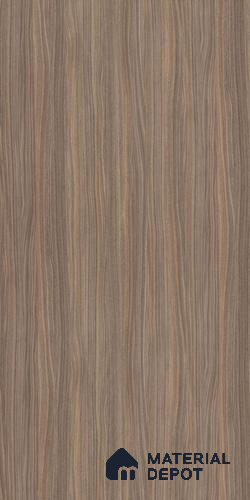 Wooden Look 11660 BRK Nougut Bristling Walnut 8 ft x 4 ft Bark Texture Finish Decorative Laminate - 1 mm | Matching Rehau Edgeband Code 562P | Suitable for TV Unit, Wardrobe, Kitchen Cabinets