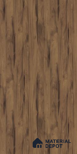 Wooden Look 14603 RH Huron Lowa Walnut 8 ft x 4 ft Lowa Walnut Suede Finish Decorative Laminate - 1 mm | Matching Rehau Edgeband Code 750P | Suitable for TV Unit, Wardrobe, Kitchen Cabinets
