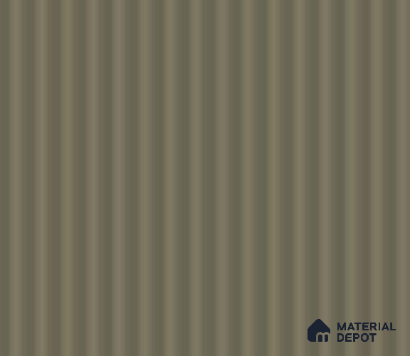 Fluted Solid Color Look 20037 GVR G Conifer 8 ft x 4 ft Texture Finish Decorative Laminate - 0.8 mm