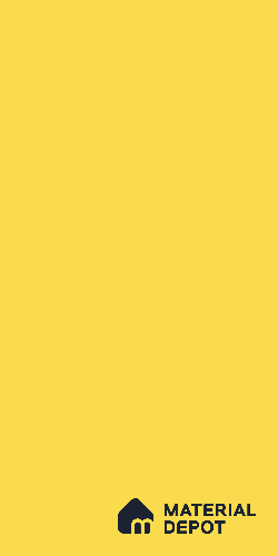 21057 UNI MR+ Marigold 8 ft x 4 ft MR+ Unicolour Tuff Gloss Finish Decorative Laminate - 1 mm | Matching Rehau Edgeband Code 75739 | Suitable for Living Room, Kitchen, Office