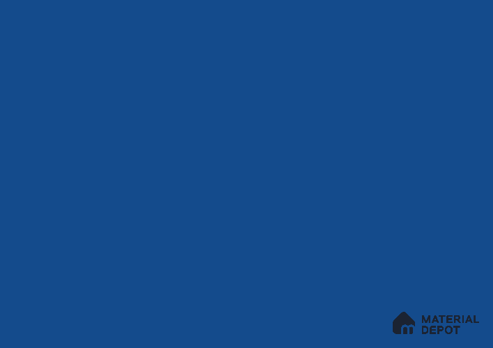 21282 SGL Lapis Blue 8 ft x 4 ft Glossy Finish Decorative Laminate - 0.8 mm | Suitable for Living Room, Kitchen, Office