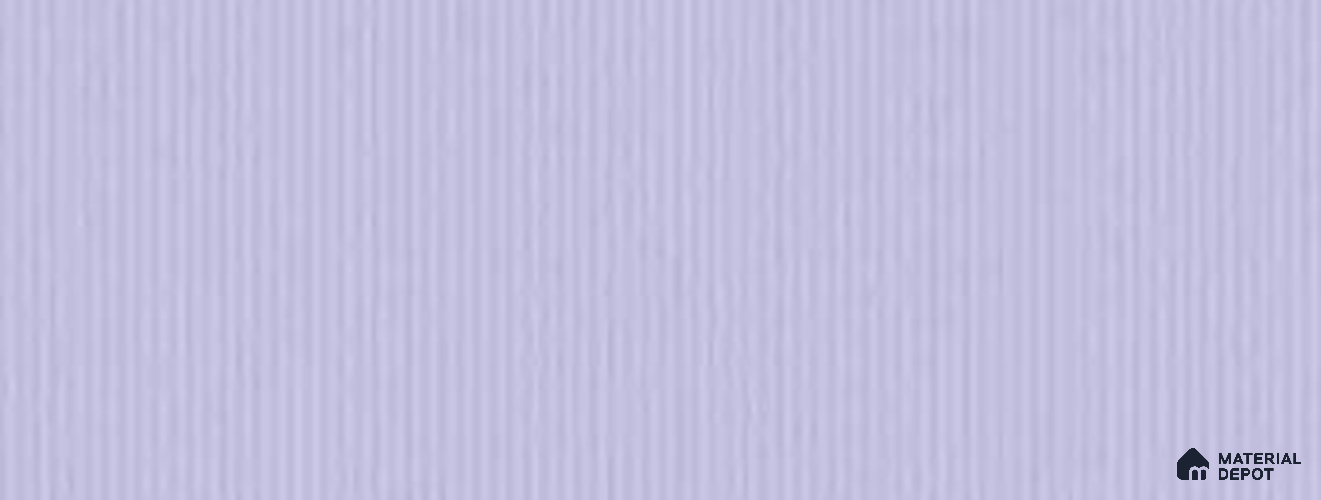 Lavender 21352 VL Luxe Lavender 8 ft x 4 ft Fluted Solid Color Finish Decorative Laminate - 1 mm | Suitable for TV Unit, Wardrobe, Kitchen Cabinets