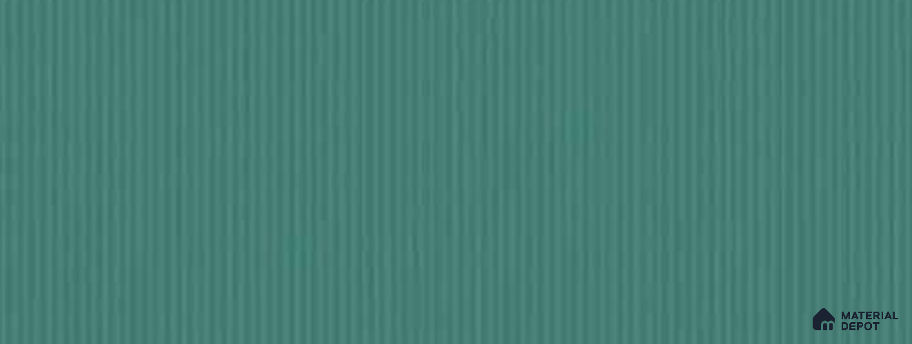 Tropical Teal 22062 VL Tropical Blue 8 ft x 4 ft Fluted Solid Color Finish Decorative Laminate - 1 mm | Suitable for TV Unit, Wardrobe, Kitchen Cabinets