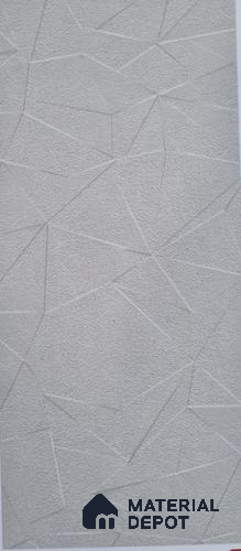 Patterned Look 56153 SGL Barely Triangruent 8 ft x 4 ft High Gloss Finish Decorative Laminate - 0.8 mm | Suitable for Bedroom, TV Unit, Wardrobe