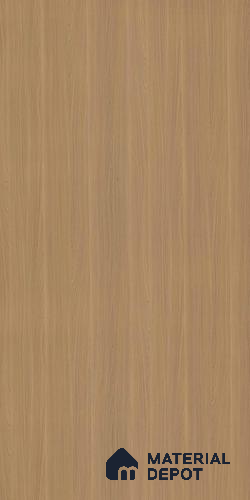 Wooden Look 56180 SGL Warm Walnut Honey 8 ft x 4 ft Glossy Finish Decorative Laminate - 0.8 mm