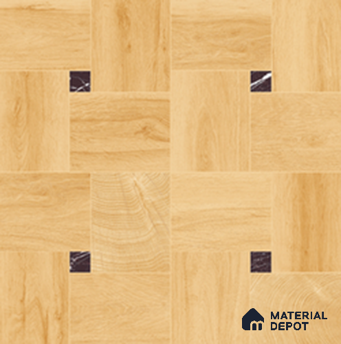 Wood Look Floor & Wall Tile TL 11374 6003 2 ft x 1 ft Matte Finish Porcelain Tile - 9 mm