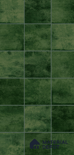 Highlighter Look Wall Tile TL 11393 E 581 Verde 2 ft x 1 ft Glossy Finish Ceramic Tile - 9 mm