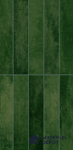 Highlighter Look Wall Tile TL 11393 J 582 Verde 2 ft x 1 ft Glossy Finish Ceramic Tile - 9 mm