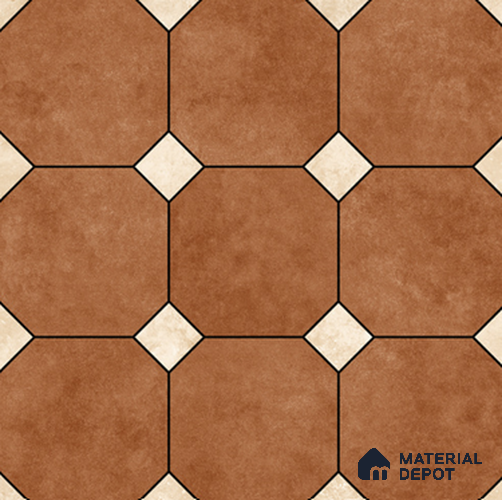 Hexagonal Look Floor & Wall Tile TL 11380 C 6623 2 ft x 2 ft Matte Finish Porcelain Tile - 9 mm
