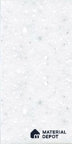 D001 Merino Hanex Silver Stone 12 ft x 2.5 ft Corian Solid Surface - 12 mm