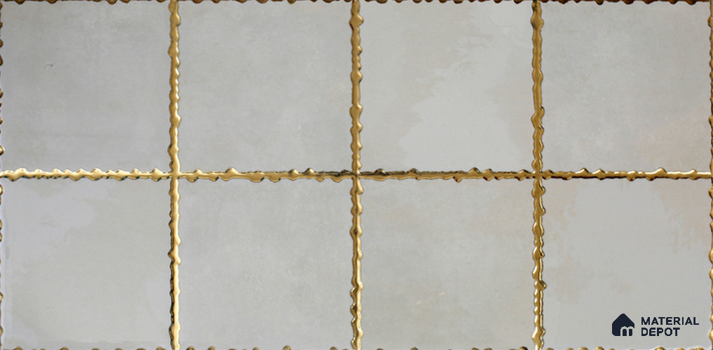 Patterned Look Wall Tile TL 11357 208 Light 2 ft x 1 ft Glossy Finish Ceramic Tile - 9 mm | Please Expect a Slight Variation of Pattern