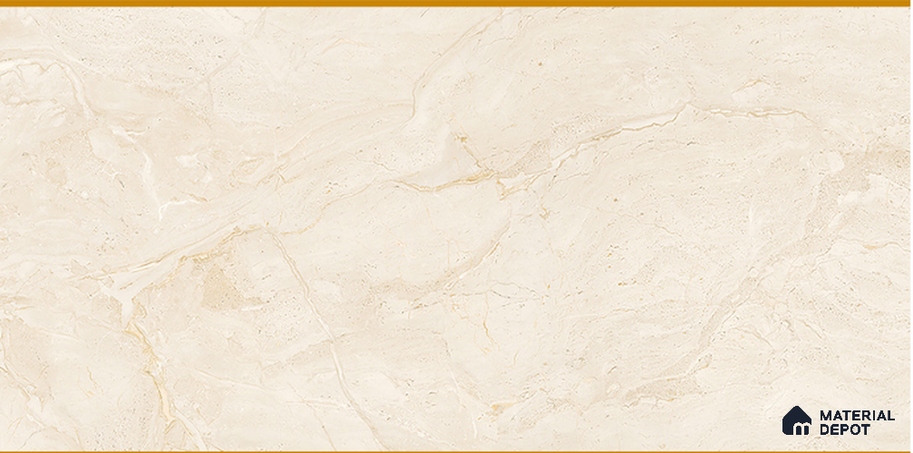 Marble Look Wall Tile TL 11355 205 Light 2 ft x 1 ft Glossy Finish Ceramic Tile - 9 mm