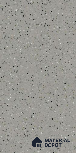 T239 Merino Hanex Stone Grey 8 ft x 2.5 ft Corian Solid Surface - 6 mm