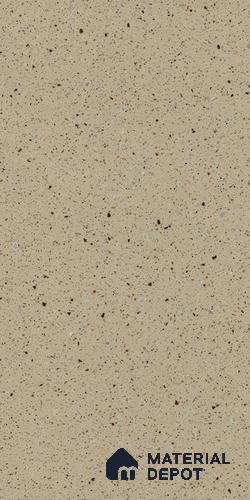 T243 Merino Hanex Brown Cookie 8 ft x 2.5 ft Corian Solid Surface - 6 mm