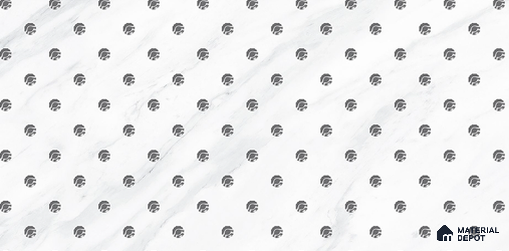 Patterned Look Wall Tile TL 11354 B 204 Dark 2 ft x 1 ft Glossy Finish Ceramic Tile - 9 mm