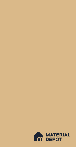 LM 19422 Sepia Beige Solid Color Glossy Finish 8 ft x 4 ft Decorative Laminate - 1 mm | Suitable for Living Room, Kitchen, Office