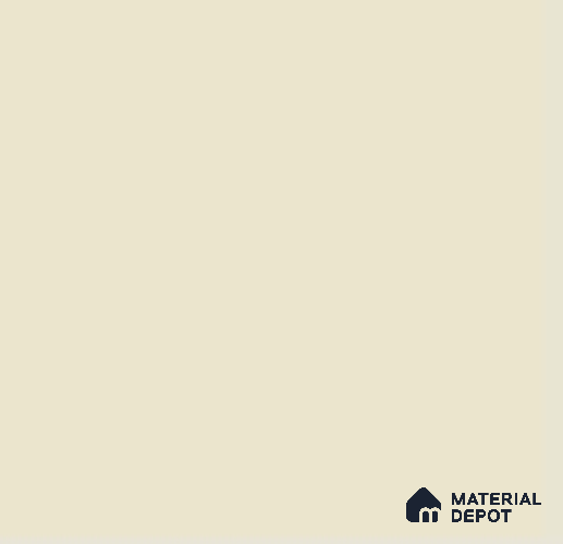 127 Almond Ivory 8 ft x 4 ft Single Side HPL Sheet - 4 mm
