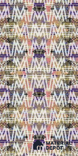 Patterned Look 1554 MI Soothing Tapestry 8 ft x 4 ft Texture Finish Decorative Laminate - 1 mm | Suitable for Bedroom, TV Unit, Wardrobe | Matching Edgeband Code - (Rehau - 110146)