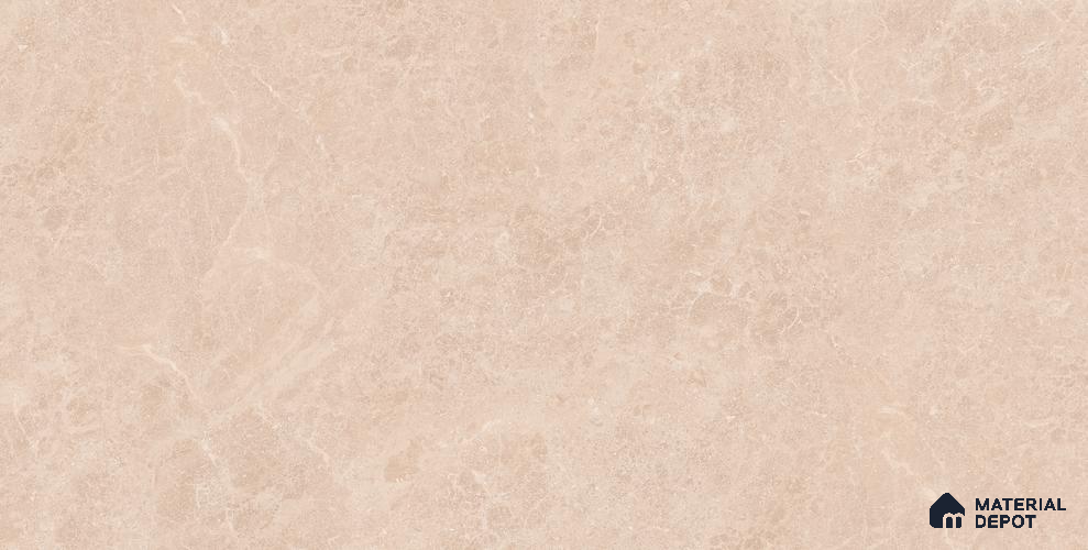Beige Marble Wall & Floor Tile TL 07072 2 ft x 4 ft Vitrified Glossy Finish - 9 mm | 8 Random Design | Suitable for Living Room, Bedroom, Bathroom
