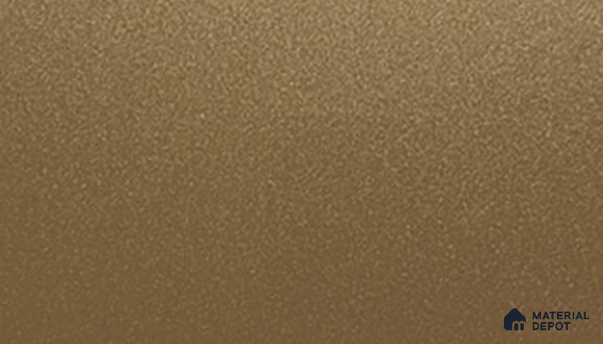 LM 19474 Caramel Gold Metallic High Gloss Finish 8 ft x 4 ft Decorative Laminate - 1 mm | Suitable for TV Unit, Wardrobe, Kitchen Cabinets
