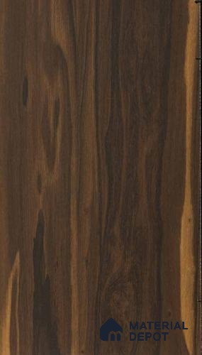 Wooden Look 3688 AFP Brio Zericote 8 ft x 4 ft Texture Finish Decorative Laminate - 1 mm | Suitable for TV Unit, Wardrobe, Kitchen Cabinets