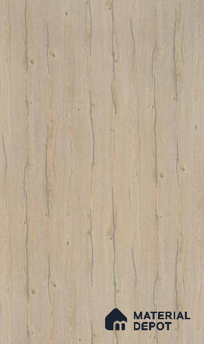 Wooden Look 3964 SI Cream Eiche 8 ft x 4 ft Texture Finish Decorative Laminate - 1 mm  | Suitable for TV Unit, Wardrobe, Kitchen Cabinets | Matching Edgeband Code - (Rehau - 1055P) | (E3 - 2547 MT)
