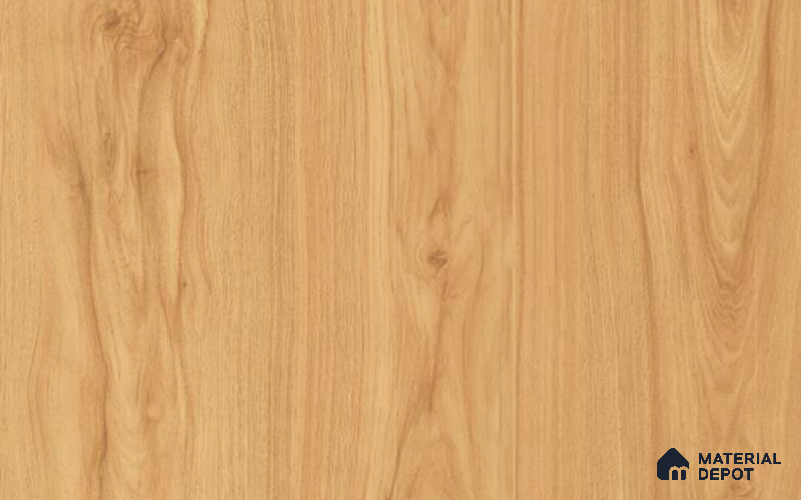 Wooden Look LM 19488 E Metallic Teak Suede Finish 8 ft x 4 ft Decorative Laminate - 1 mm | Suitable for TV Unit, Wardrobe, Kitchen Cabinets