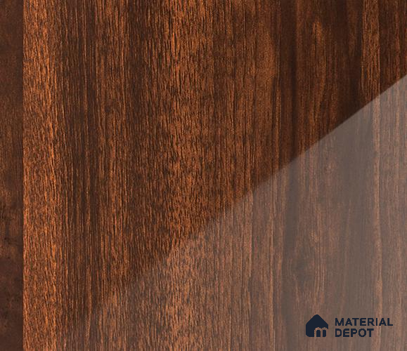 Wooden Look LM 18800 8 ft x 4 ft High Gloss Finish Decorative Laminate - 0.8 mm | Suitable for TV Unit, Wardrobe, Kitchen Cabinets