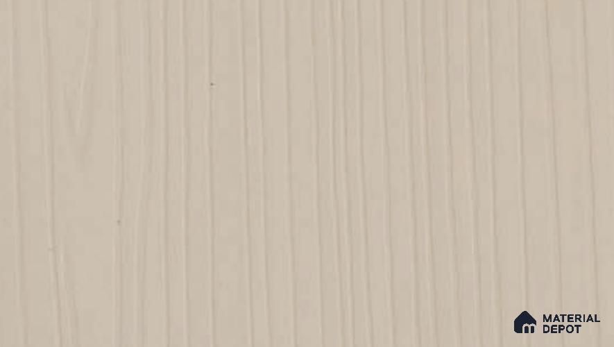 Wooden Look 80121 DW Ivory 8 ft x 4 ft Texture Finish Liner Laminate - 0.8 mm | Suitable for TV Unit, Wardrobe, Kitchen Cabinets