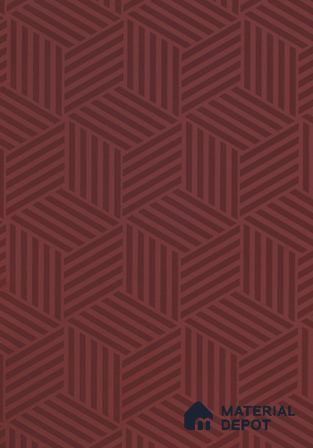 Patterned Look 80182 CX Burgundy 8 ft x 4 ft Texture Finish Liner Laminate - 0.8 mm | Suitable for Bedroom, TV Unit, Wardrobe