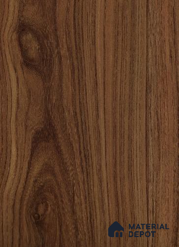 Wooden Look 80434 GL Cherry Wood 8 ft x 4 ft High Gloss Finish Liner Laminate - 0.8 mm | Suitable for TV Unit, Wardrobe, Kitchen Cabinets