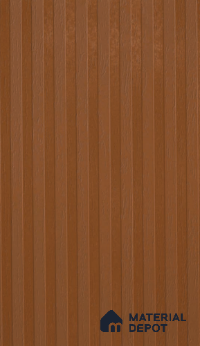 Wooden Fluted Look 83211 CL Cantalop 8 ft x 4 ft Texture Finish Liner Laminate - 0.8 mm | Suitable for TV Unit, Wardrobe, Kitchen Cabinets
