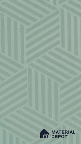 Patterned Look 83274 CX Sea Green 8 ft x 4 ft Texture Finish Liner Laminate - 0.8 mm | Suitable for Bedroom, TV Unit, Wardrobe