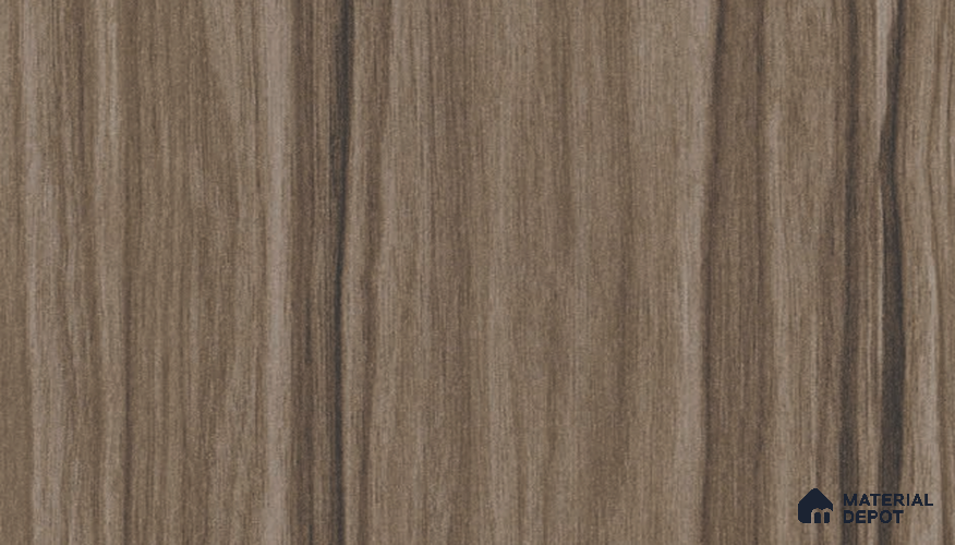 Wooden Look 83438 GL Natural Ebony 8 ft x 4 ft Glossy Finish Liner Laminate - 0.8 mm | Suitable for TV Unit, Wardrobe, Kitchen Cabinets