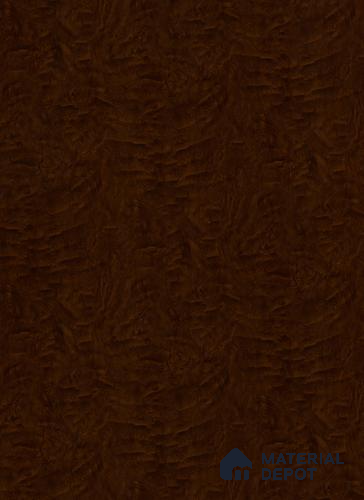 Wooden Look 83502 GL Camphor Brown 8 ft x 4 ft High Gloss Finish Liner Laminate - 0.8 mm | Suitable for TV Unit, Wardrobe, Kitchen Cabinets
