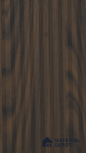Wooden Fluted Look 84598 CL Dusky Ash 8 ft x 4 ft Texture Finish Liner Laminate - 0.8 mm | Suitable for TV Unit, Wardrobe, Kitchen Cabinets