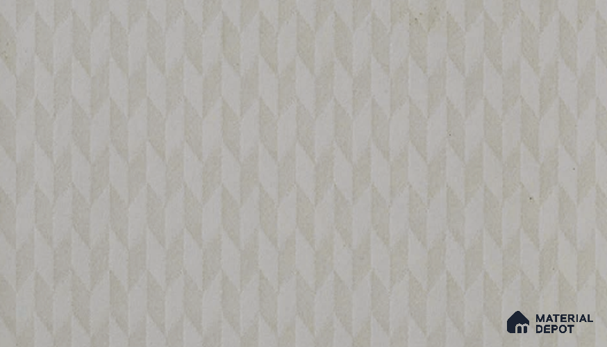 Patterned Look 85821 SU White Saville 8 ft x 4 ft Texture Finish Liner Laminate - 0.8 mm | Suitable for Bedroom, TV Unit, Wardrobe