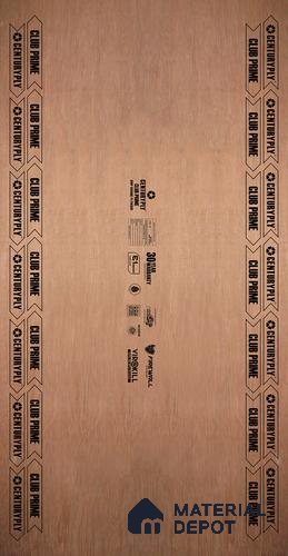 Club Prime BWP CenturyPly 8 ft x 4 ft Plywood - 19 mm (30 Years Warranty)