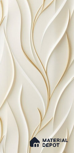 Duco Paintable Custome CNC Made 4 ft 10 inch x 2 ft 6 inch HDHMR Panel - 17 mm