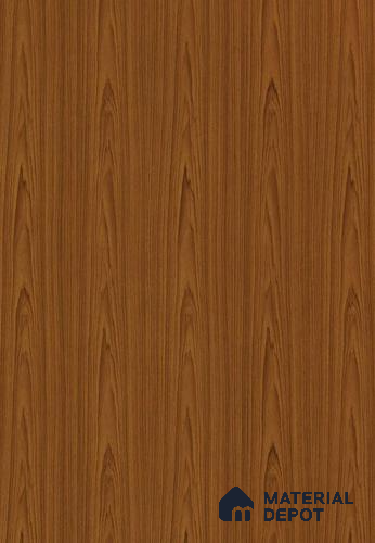 Wooden Look 446 SU Colet Teak 8 ft x 4 ft Suede Finish Decorative Laminate - 1 mm | Suitable for TV Unit, Wardrobe, Kitchen Cabinets