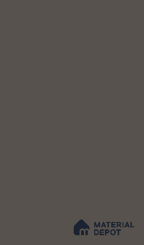 Charcoal Brown Solid Colors Look LM 19629 8 ft x 4 ft Glossy Finish ASA Laminate - 1.25 mm | Suitable for Living Room, Kitchen, Office