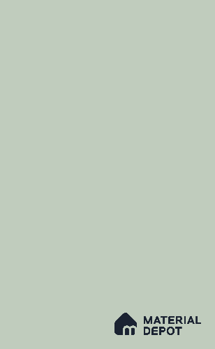 Pale Sage Green Solid Colors Look LM 19636 8 ft x 4 ft Glossy Finish ASA Laminate - 1.25 mm | Suitable for Living Room, Kitchen, Office