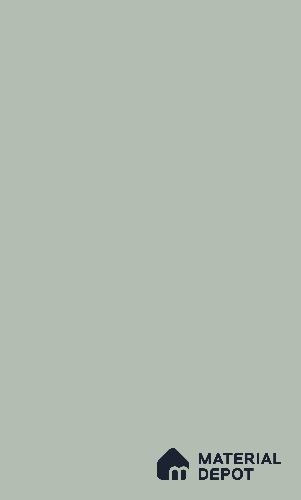 Sage Green Solid Colors Look LM 19561 8 ft x 4 ft Glossy Finish ASA laminate - 1.25 mm | Suitable for Living Room, Kitchen, Office