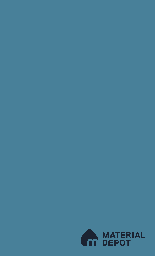 Steel Blue Solid Colors Look LM 19557 8 ft x 4 ft Glossy Finish ASA laminate - 1.25 mm | Suitable for Living Room, Kitchen, Office